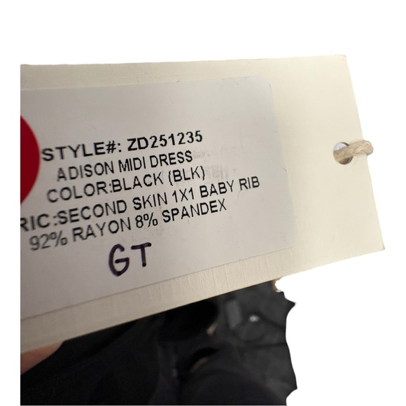 Z Supply Adison Sleeveless Midi Dress Size Small - Picture 12 of 12